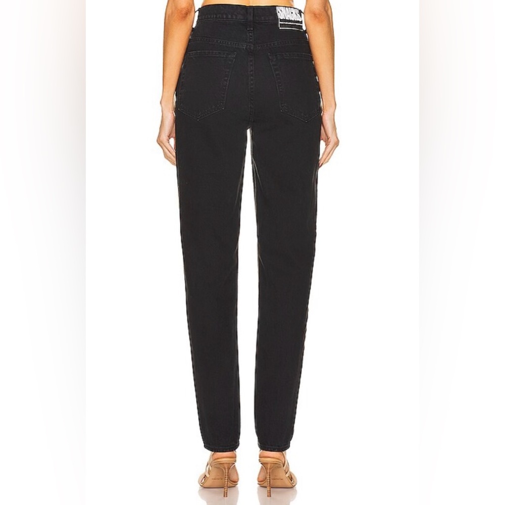 NWT Mother SNACKS! High Waisted Twizzy Skimp Jean Smacking Good Black - Picture 3 of 14